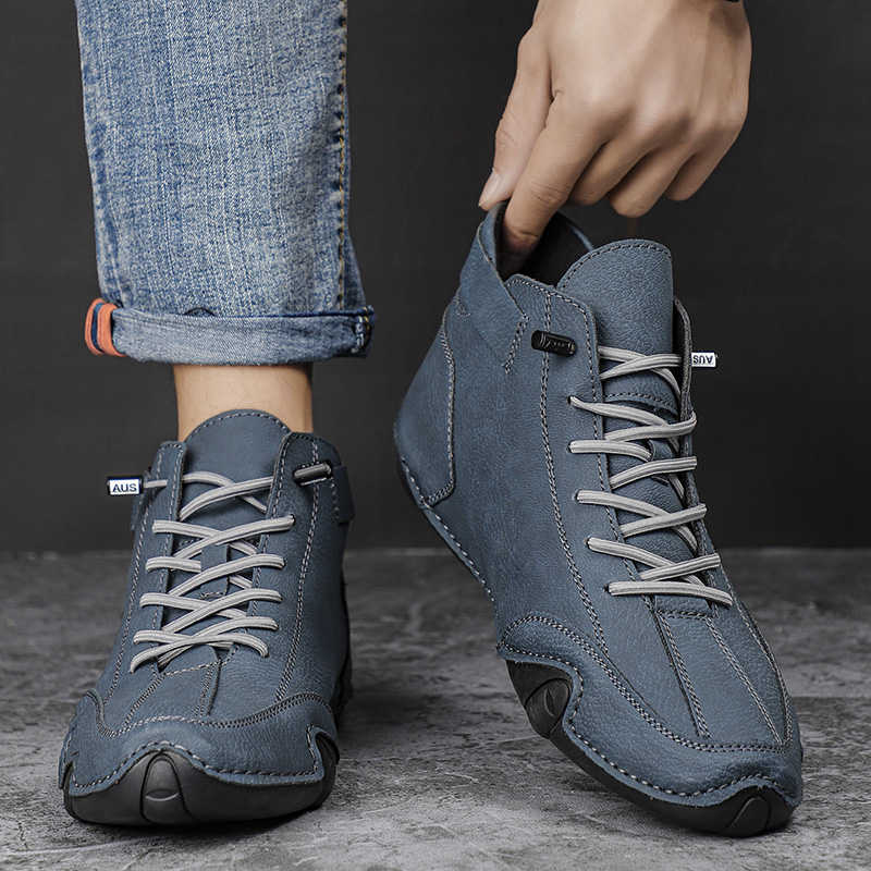 Men Shoes Clearance - Czarne buty Tan Hi Tops, męskie