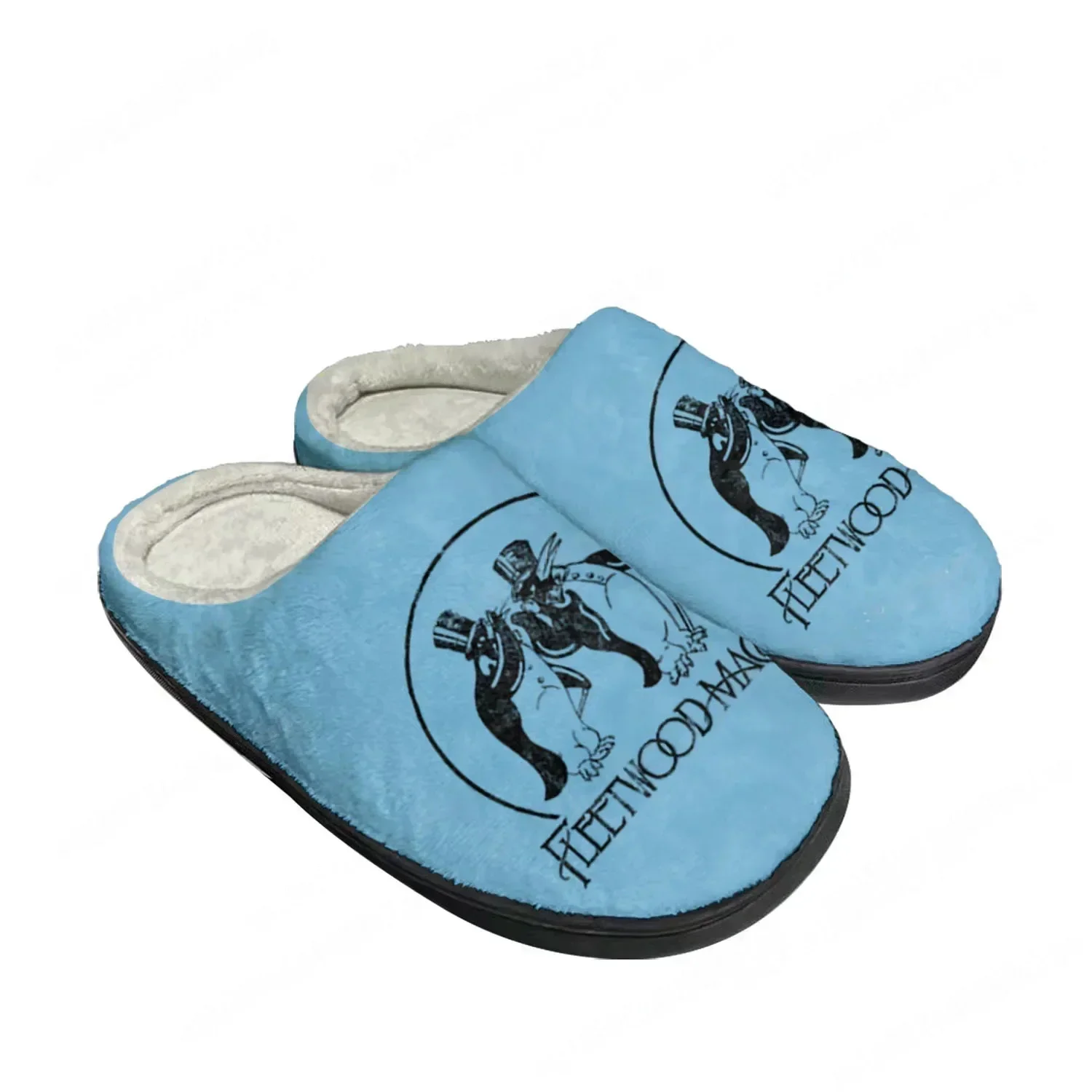 Men Shoes Black - Fleetwood Mac Pop Rock Band Domowe