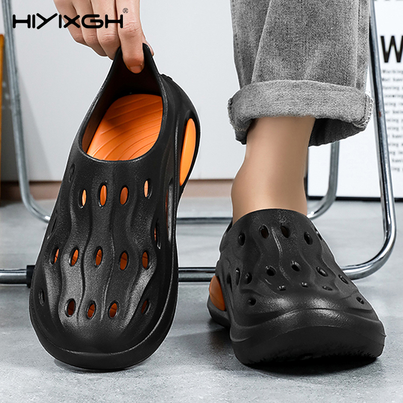 Sport Slide Men - Męskie klapki outdoorowe, chodaki plażowe, sportowe,