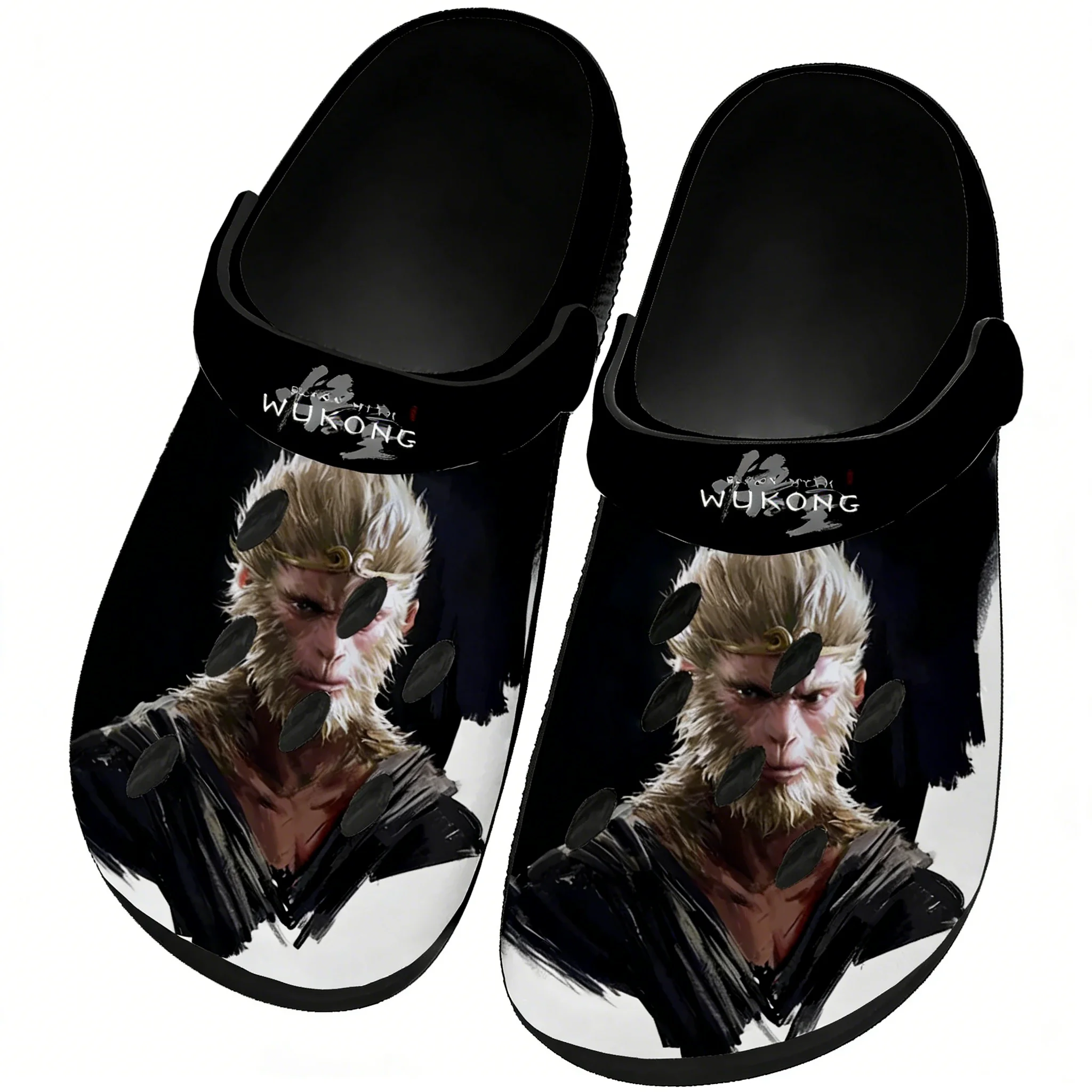 Men Shoes Black - Sandały Black Myth Wukong Damskie Młodzieżowe