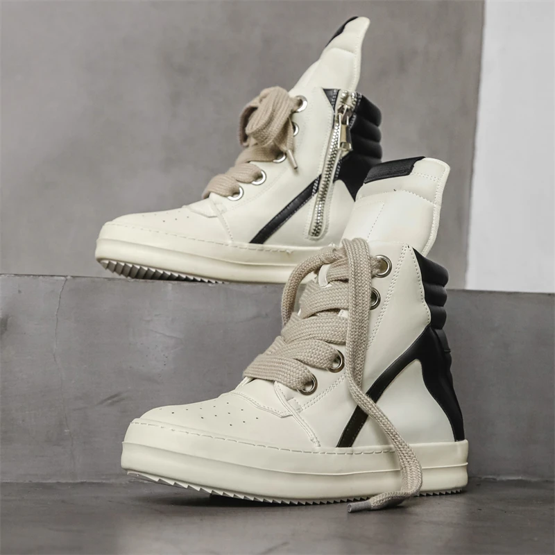 Męskie luksusowe sneakersy cas – Men'S Shoes No Laces recenzja i cena