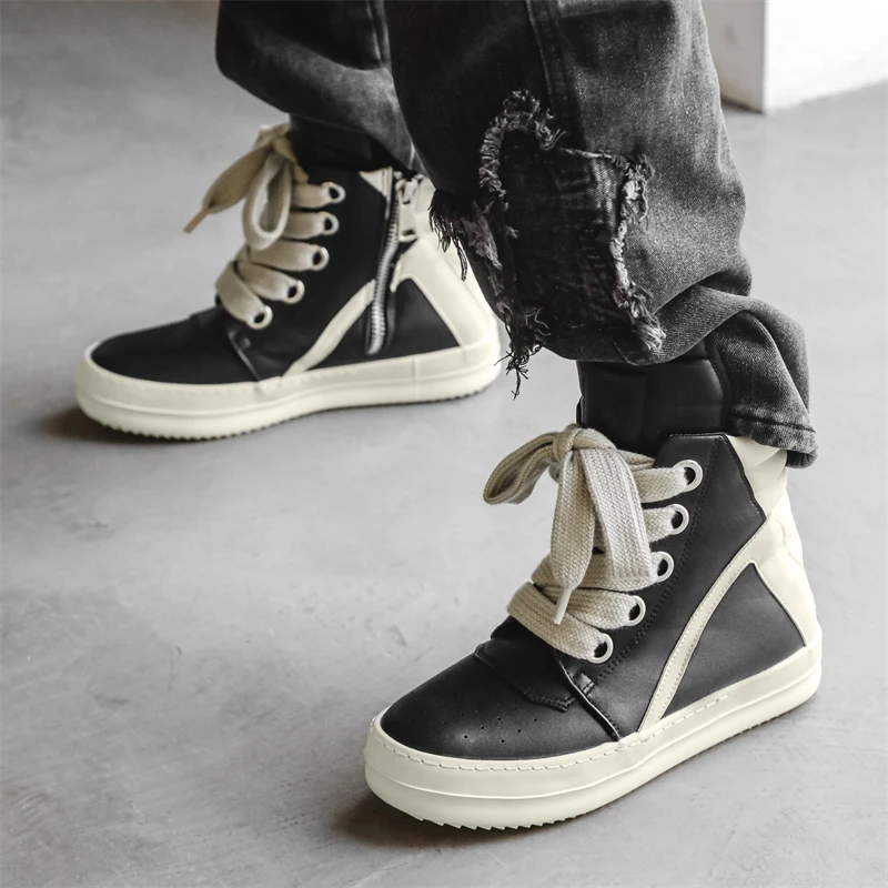 Męskie luksusowe sneakersy cas – Men'S Shoes No Laces recenzja i cena
