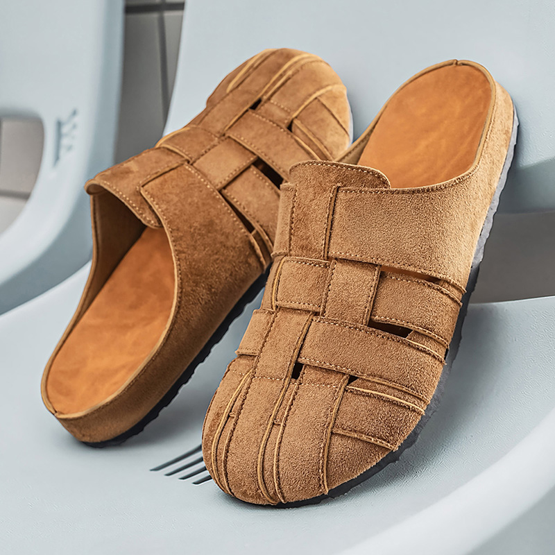 Letnie męskie klapki na płaski – Men Shoes Size 11 recenzja i cena