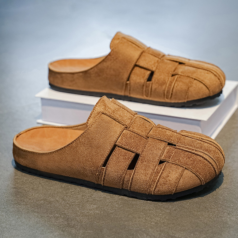 Letnie męskie klapki na płaski – Men Shoes Size 11 recenzja i cena