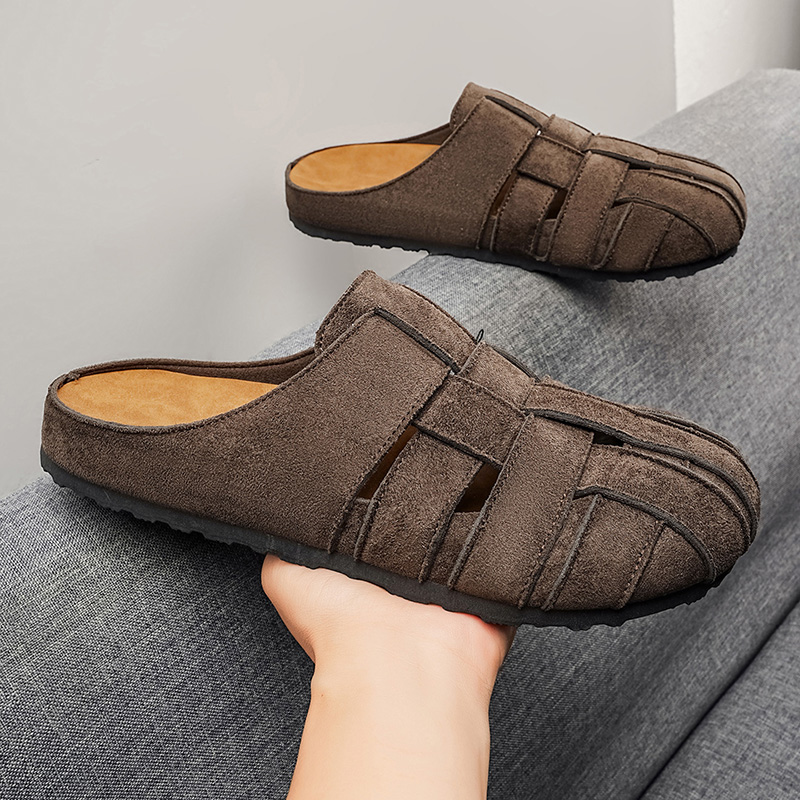 Letnie męskie klapki na płaski – Men Shoes Size 11 recenzja i cena