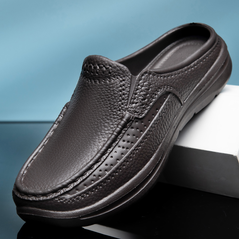 Letnie klapki ogrodowe, wodood – Men Shoes Black recenzja i cena
