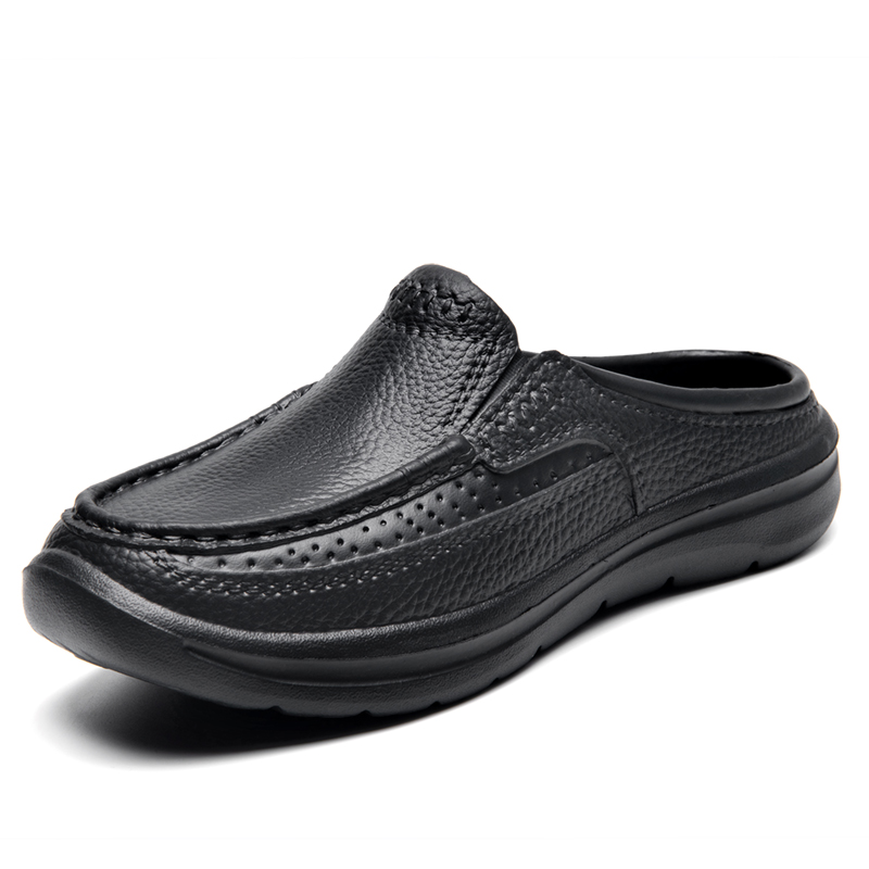 Letnie klapki ogrodowe, wodood – Men Shoes Black recenzja i cena