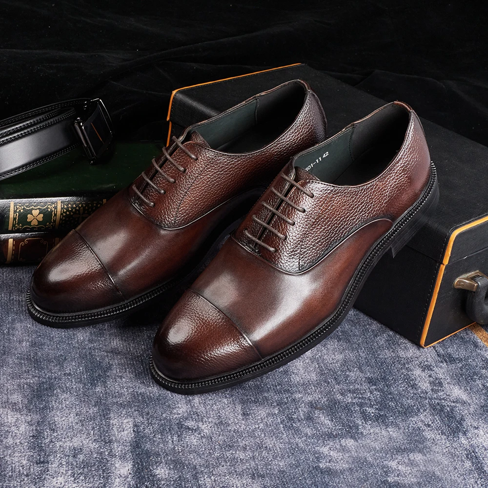Męskie włoskie ręcznie robione – Men Shoes Size 11 recenzja i cena
