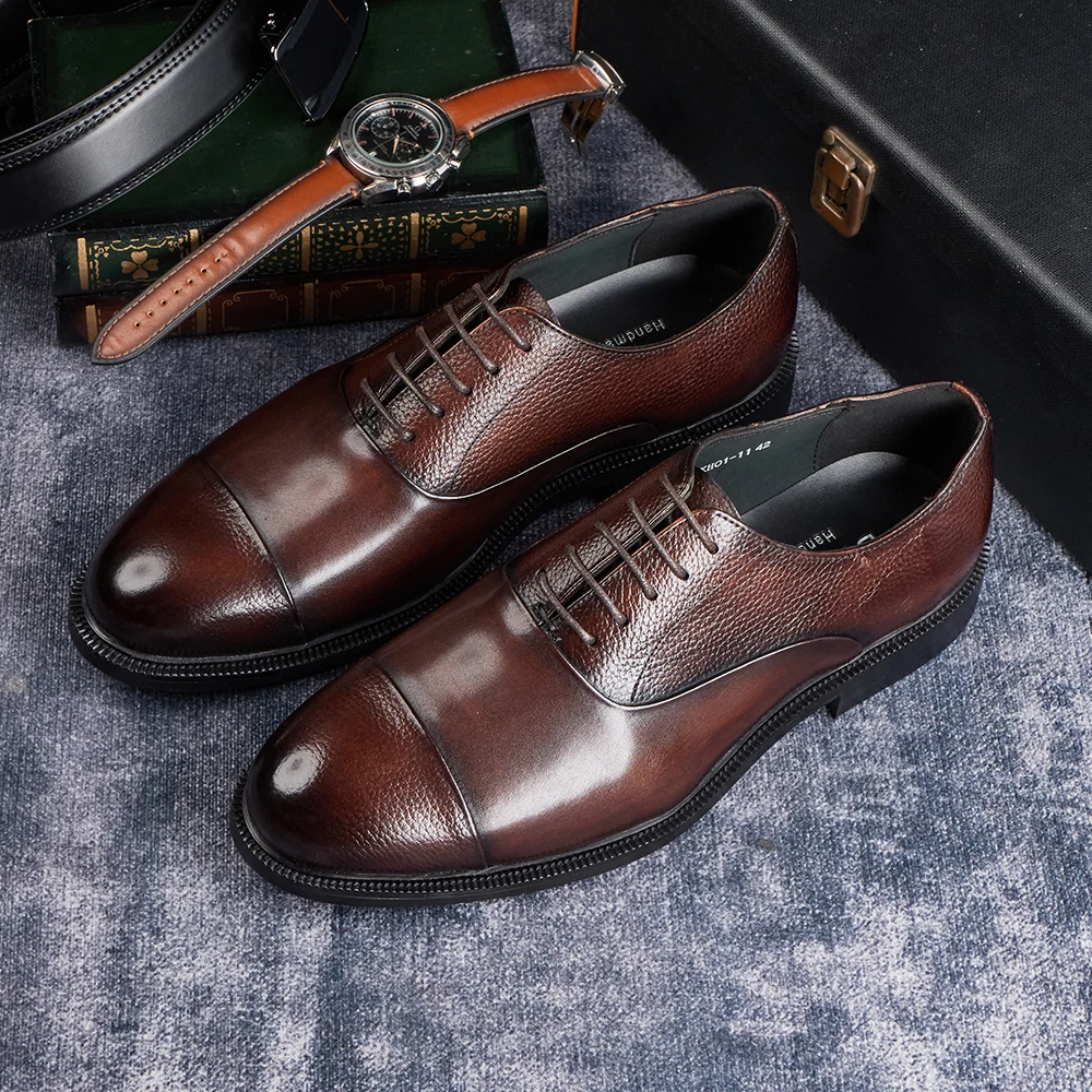 Męskie włoskie ręcznie robione – Men Shoes Size 11 recenzja i cena