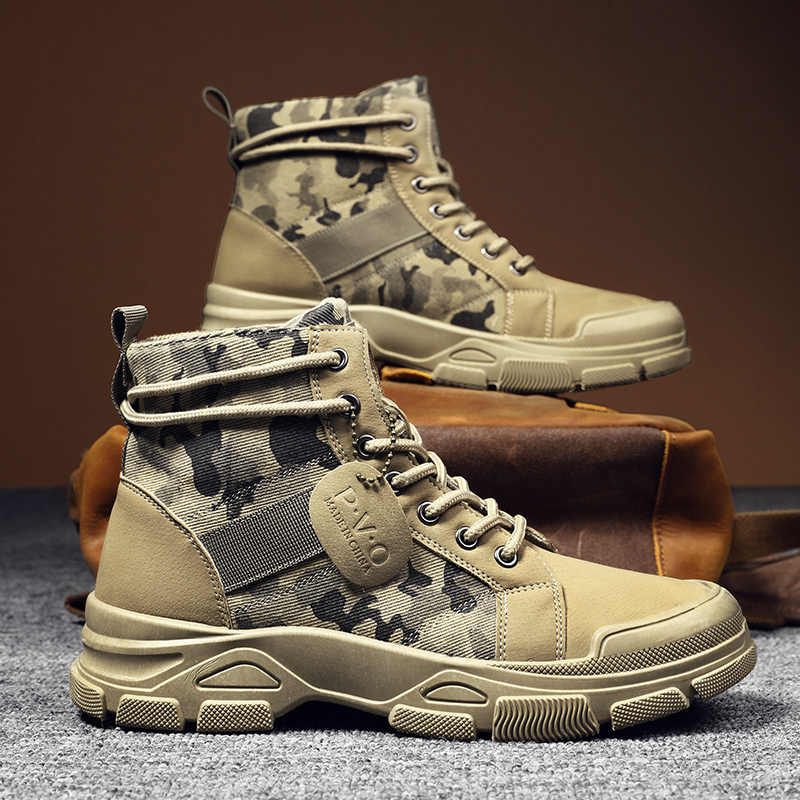 Wysokie buty męskie jesienne k – Men'S Shoes No Laces recenzja i cena