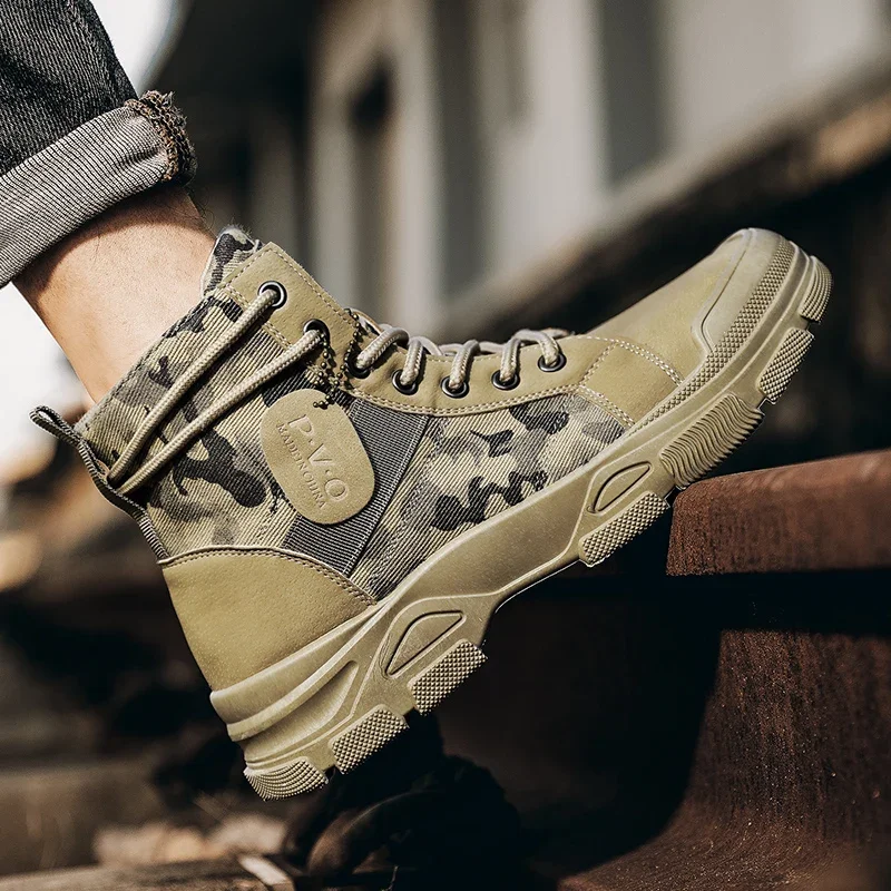 Wysokie buty męskie jesienne k – Men'S Shoes No Laces recenzja i cena