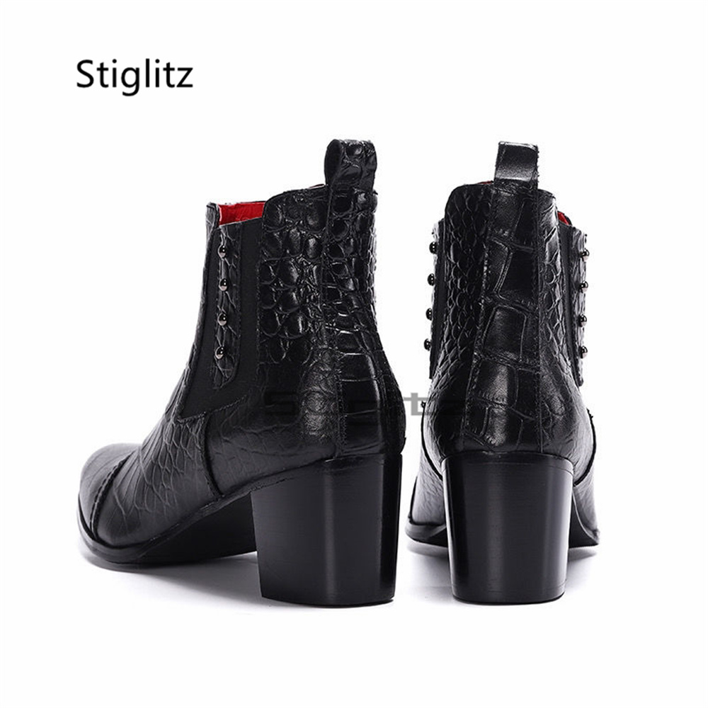 Retro Botki Chelsea na wysokim – Men Shoes Size 11 recenzja i cena