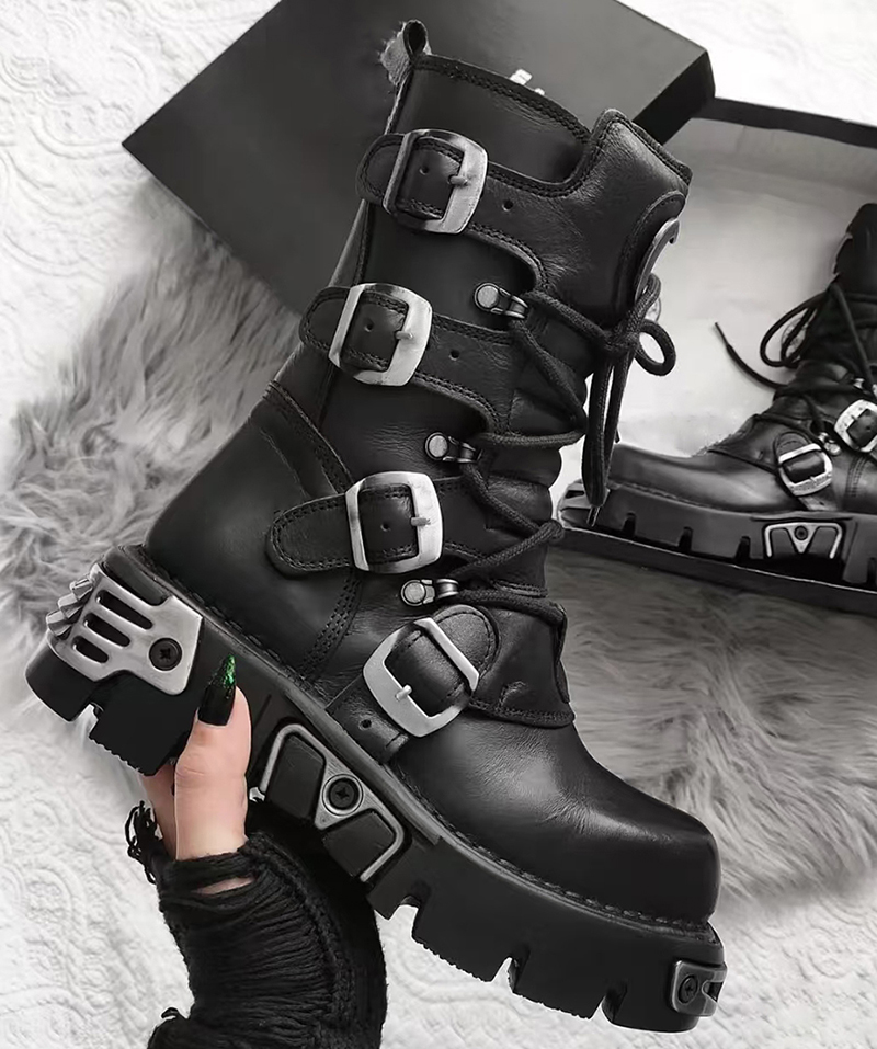 Męskie luksusowe buty motocykl – Men'S Shoes No Laces recenzja i cena