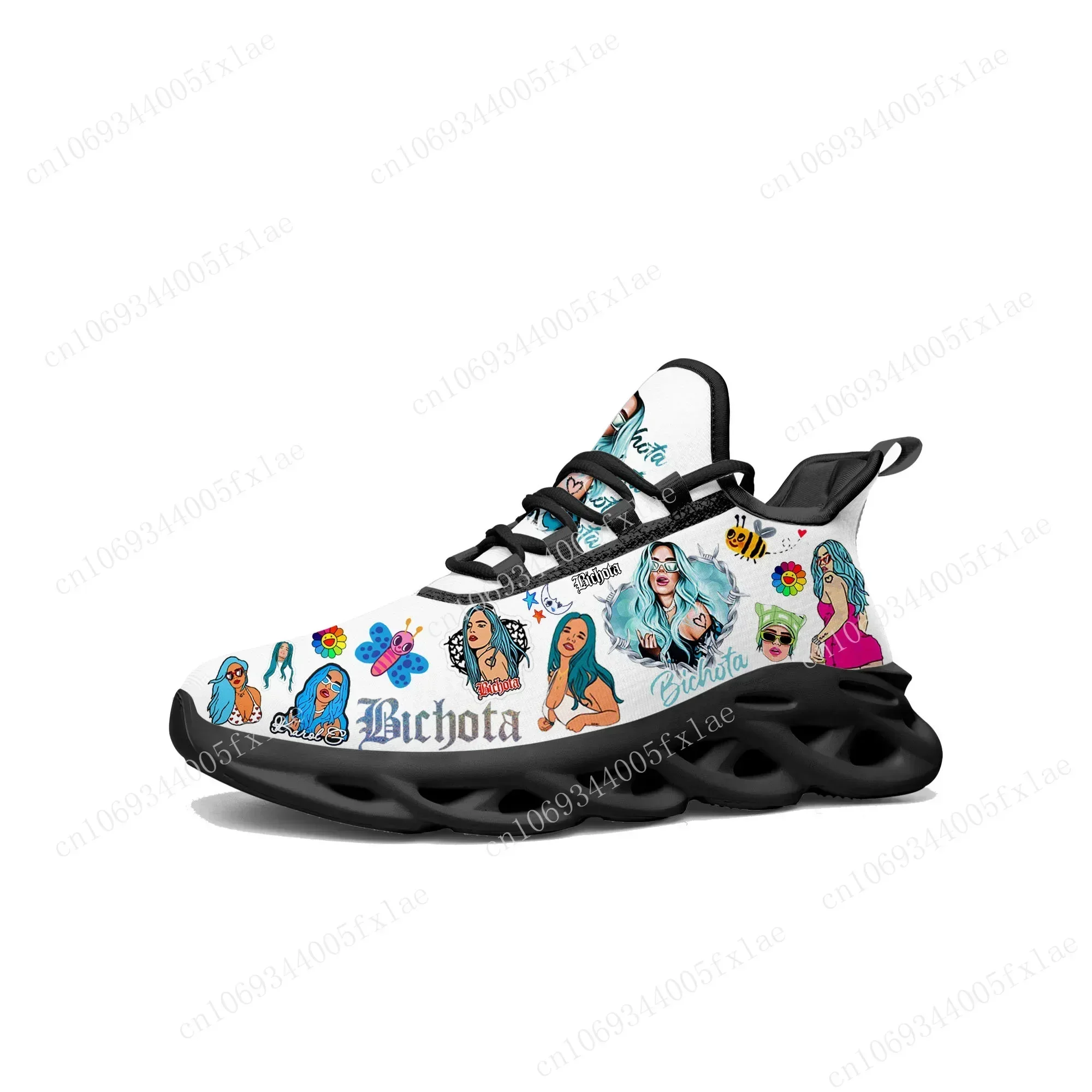 Karol G Bichota Flats Sneakers – Men Shoes Black recenzja i cena