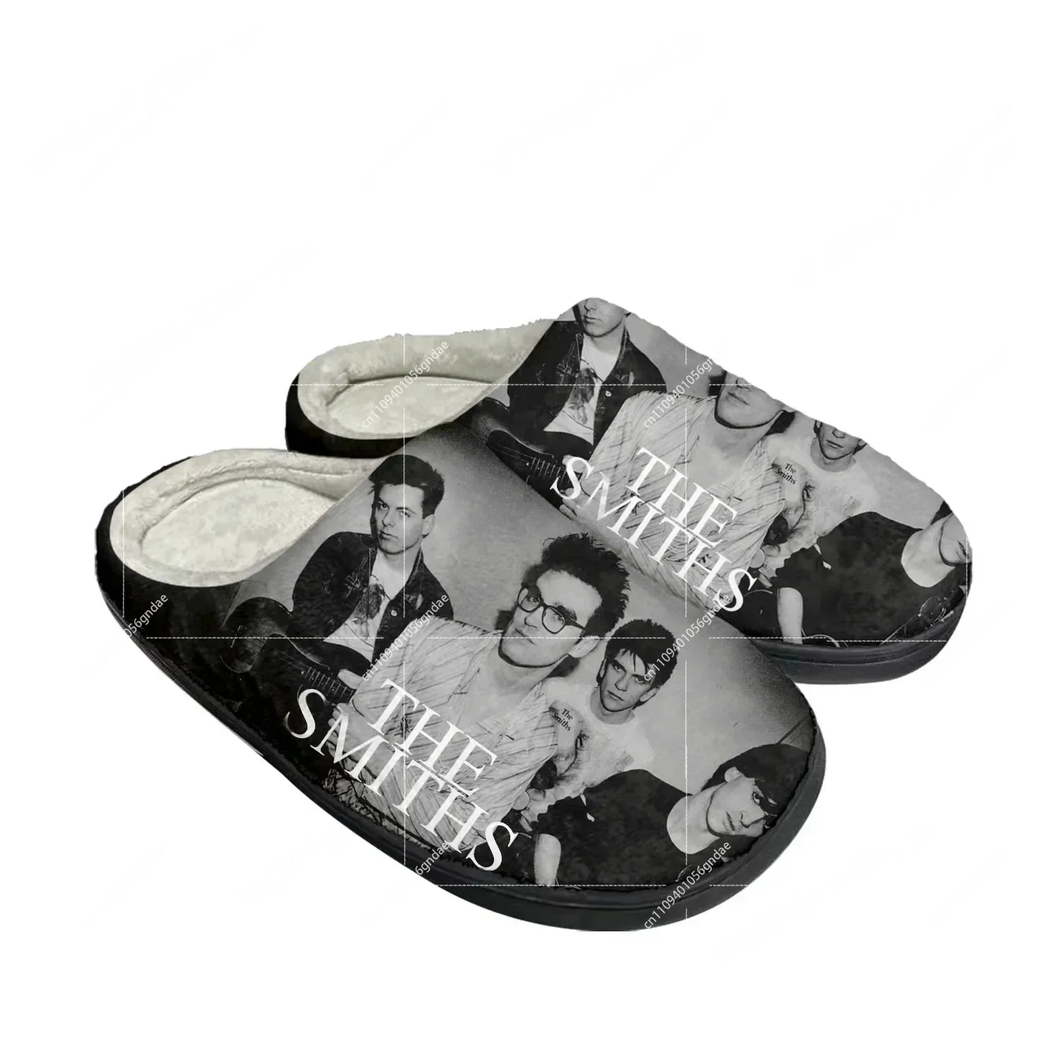Klapki The Smiths Rock Band, b – Men Shoes Black recenzja i cena