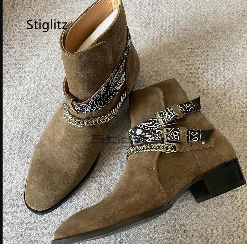 Męskie botki Chelsea ze sztucz – Men Shoes Size 11 recenzja i cena