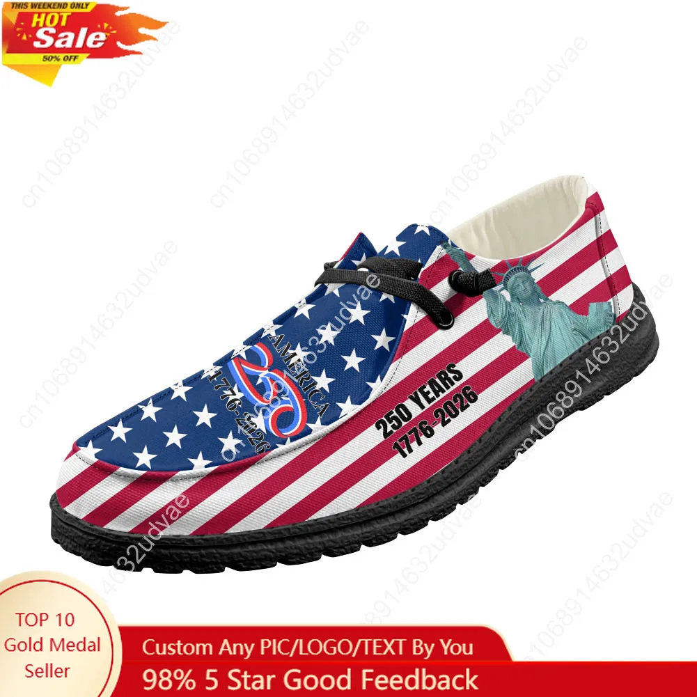 Ameryka 250. rocznica 1776-202 – Men'S Shoes No Laces recenzja i cena