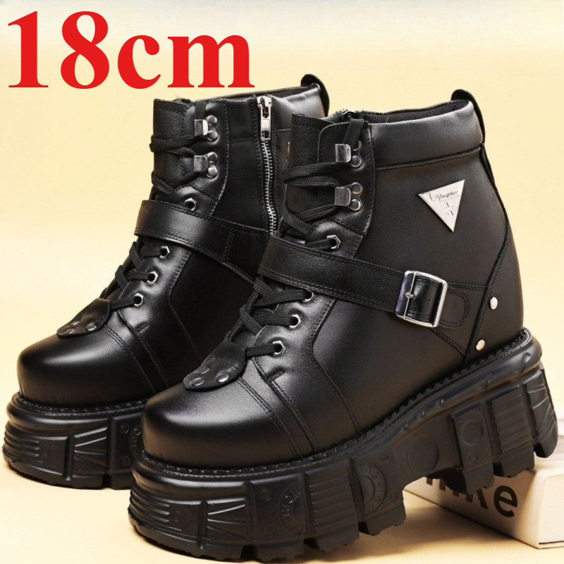 Męskie buty motocyklowe ze skó – Men'S Shoes No Laces recenzja i cena