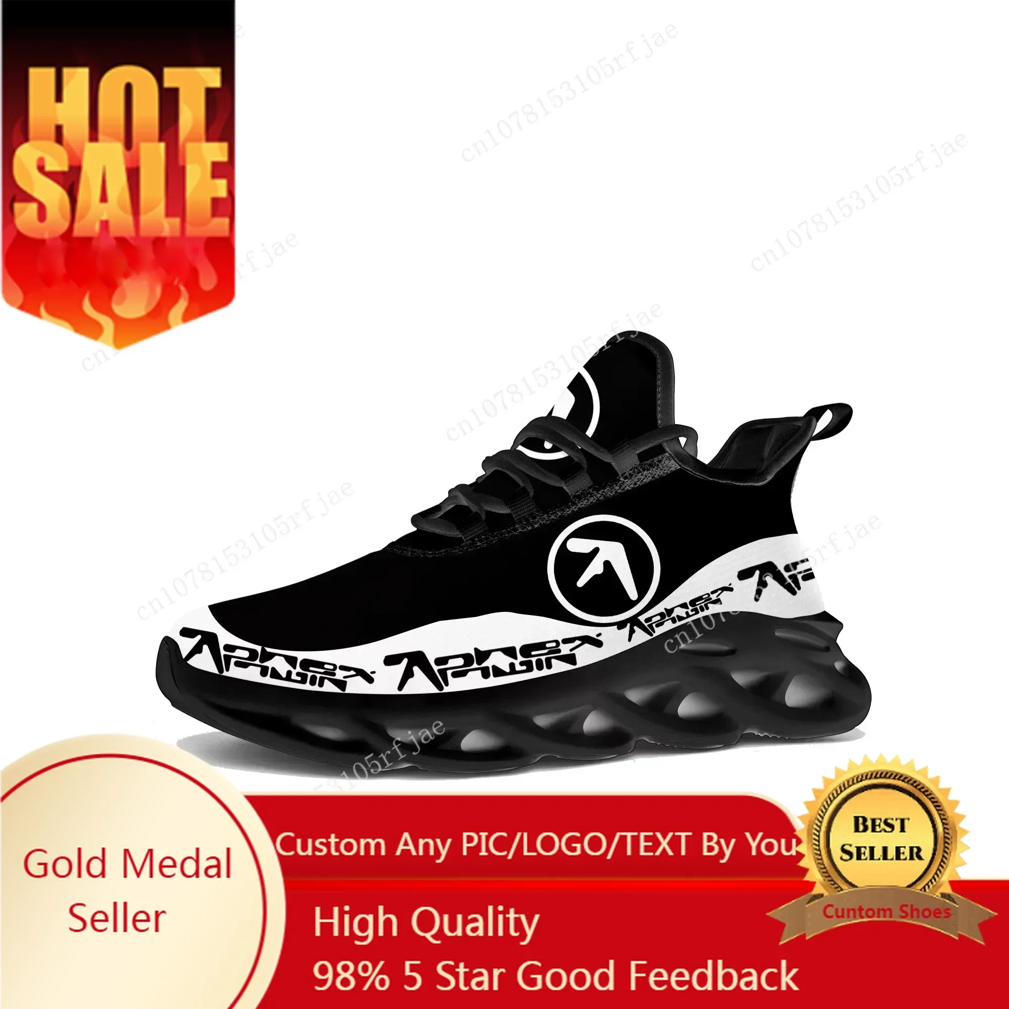 Buty sportowe Aphex Twin Flats – Men Shoes Black recenzja i cena