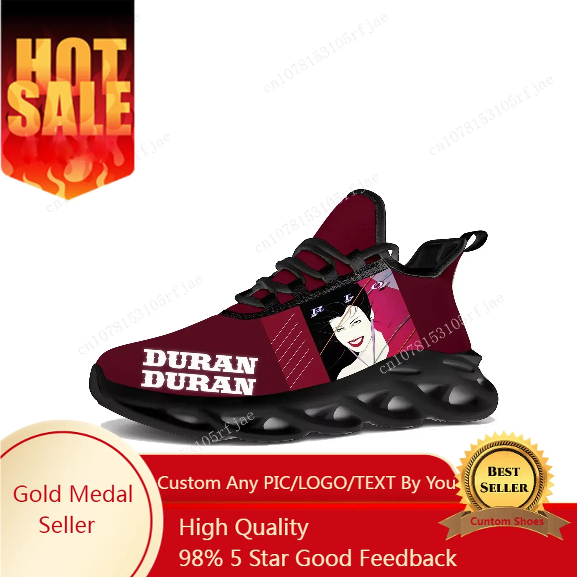Duran Duran Trampki Męskie Dam – Men Shoes Black recenzja i cena